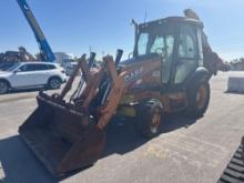 CASE 580N TRACTOR LOADER BACKHOE SN:JJGN580NJDC580819 4x4, powered by diesel engine, equipped with