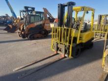 2015 HYSTER H50CT FORKLIFT SN:A274V03716N powered by LP engine, equipped with OROPS, 5,000lb lift