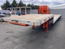 2023 DOONAN PLATINUM DROP DECK TRAILER VN:1D9BG5023P1609006 equipped with 33ft. main deck, 10ft.