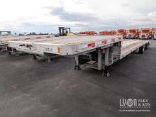 2018 DOONAN CHAPARRAL II DROP DECK TRAILER VN:1D9BG026J1609184 equipped with 10ft. Upper deck, 33ft.