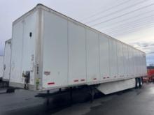 2012 WABASH 53FT. VAN TRAILER VN:1JJV532D1CL632461 equipped with aluminum/steel combination frame,