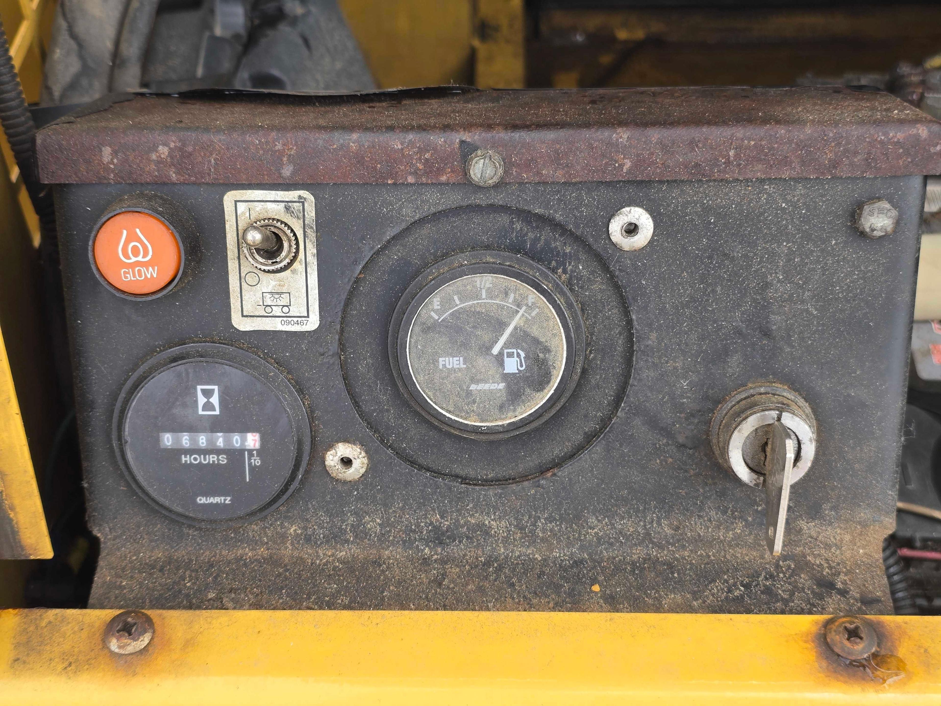 ALLMAND MAXI HEAT MH500IQ HEATING EQUIPMENT SN:678 powered by diesel engine, trailer mounted.BILL OF