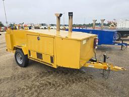 ALLMAND MAXI HEAT MH500IQ HEATING EQUIPMENT SN:678 powered by diesel engine, trailer mounted.BILL OF