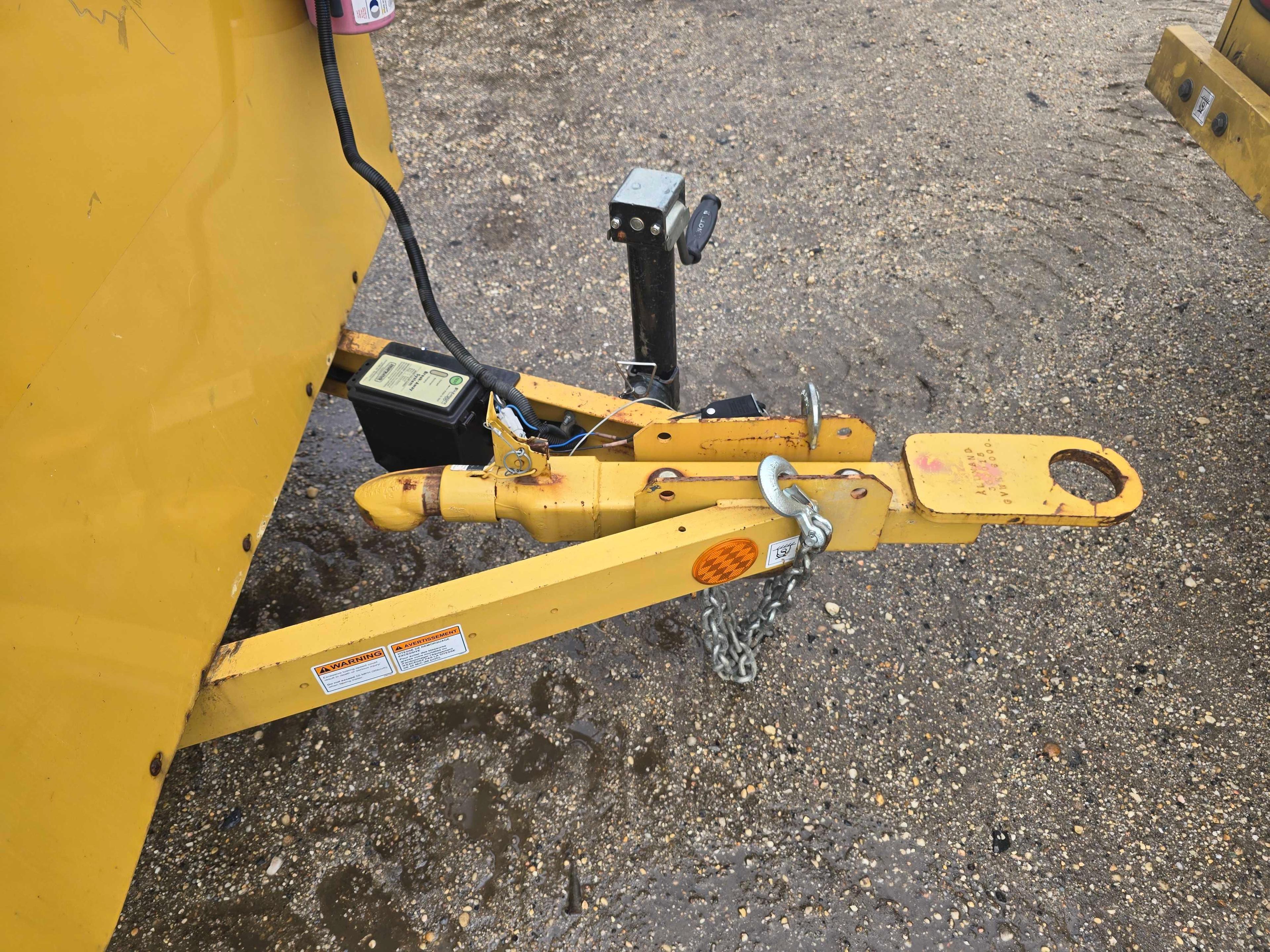 ALLMAND MAXI HEAT MH500IQ HEATING EQUIPMENT SN:678 powered by diesel engine, trailer mounted.BILL OF
