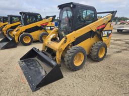 2016 CAT 262D SKID STEER SN:DTB05978 powered by Cat diesel engine, equipped with EROPS, air, heat,