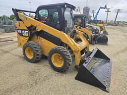 2016 CAT 262D SKID STEER SN:DTB05978 powered by Cat diesel engine, equipped with EROPS, air, heat,