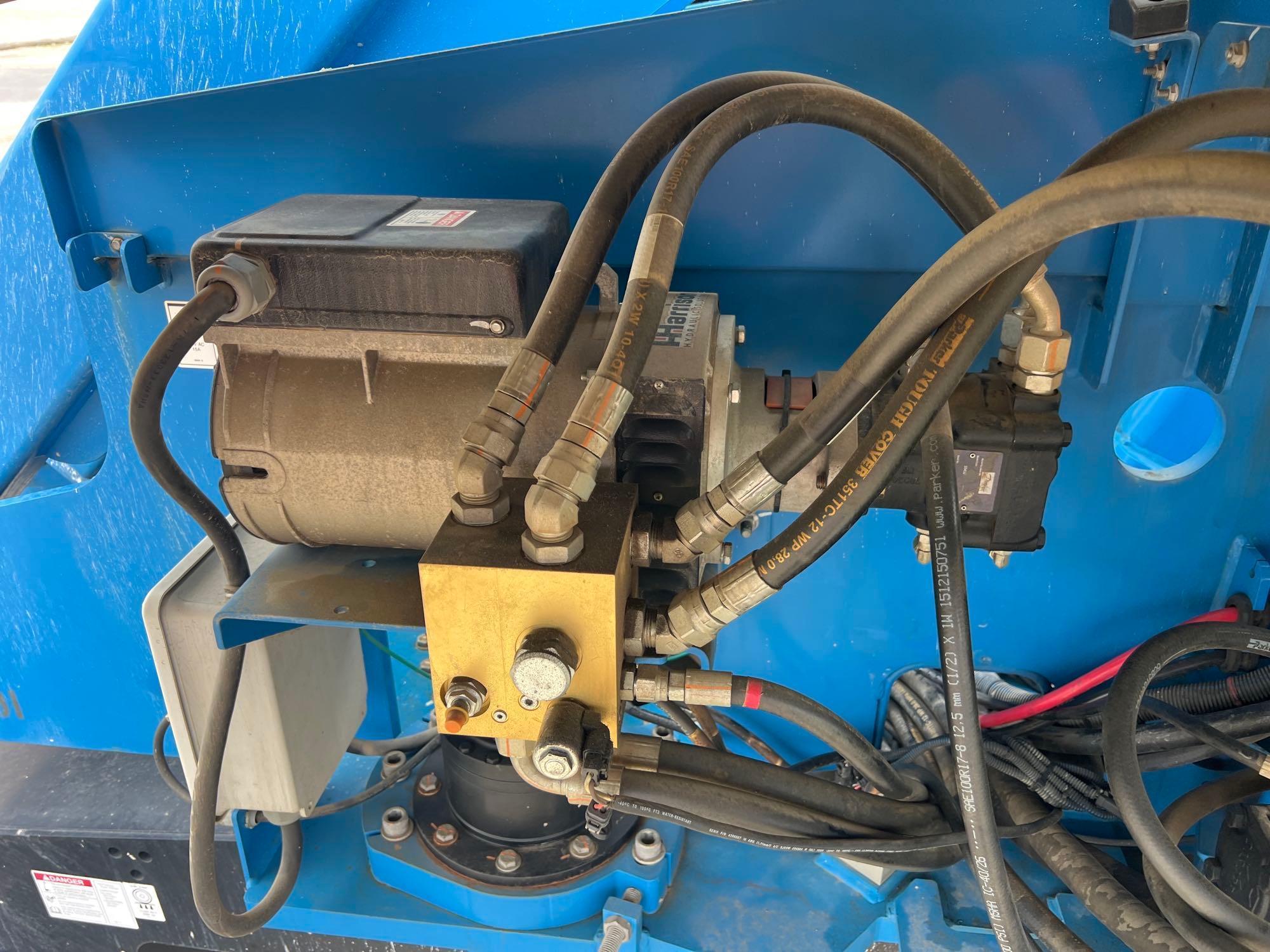 2016 GENIE S-60X BOOM LIFT SN:S60X16H-35534 4x4, powered by diesel engine, equipped with 60ft.