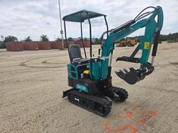 NEW AGT QH12R HYDRAULIC EXCAVATOR SN:3090318 powered by 420cc gas engine, equipped with OROPS,