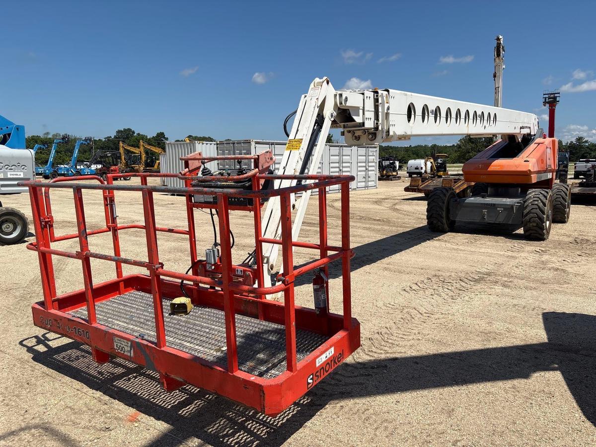2016 SNORKEL TB126J BOOM LIFT SN:TB126J-04-000124 4x4, powered by diesel engine, equipped with