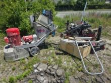 TERRCO 3100-3P3-SP 31IN. WET CONCRETE GRINDER FLOORING EQUIPMENT SN:1386