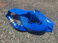 NEW 2IN. X 50FT. DISCHARGE WATER HOSE NEW SUPPORT EQUIPMENT