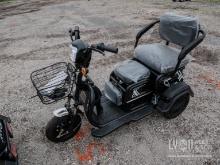 NEW MECO MS-D3 ELECTRIC TRICYCLE RECREATIONAL VEHICLE, BILL OF SALE NO TITLE