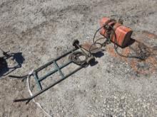 WRIGHT WAY 1HP ELECTRIC CHAIN HOIST SUPPORT EQUIPMENT SN:2G282