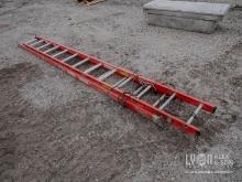 FIBERGLASS EXTENSION LADDER SUPPORT EQUIPMENT