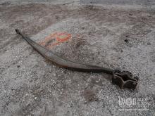 PINTLE HOOK TYPE TRUCK TOW BAR SUPPORT EQUIPMENT