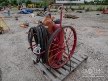 REDLINE FIRE EXTINGUISHER W/ CART SUPPORT EQUIPMENT