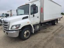 2016 HINO 268 VAN TRUCK VN:5PVNJ8JRXG4S51089 powered by Hino diesel engine, 230hp, equipped with