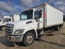 2016 HINO 268 VAN TRUCK VN:5PVNJ8JR4G4S51069 powered by Hino diesel engine, 230hp, equipped with