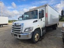 2016 HINO 268 VAN TRUCK VN:5PVNJ8JR5G4S51033 powered by Hino diesel engine, 230hp, equipped with