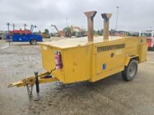 ALLMAND MAXI HEAT MH500IQ HEATING EQUIPMENT SN:678 powered by diesel engine, trailer mounted.BILL OF