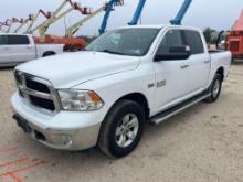 2018 RAM 1500SLT PICKUP TRUCK VN:1C6RR7LT8JS278654 4x4, powered by gas engine, equipped with