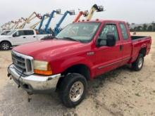 1999 FORD F250 PICKUP TRUCK VN:EA19254 powered by gas engine, equipped with automatic transmission,