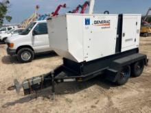 2018 MAGNUM PRO MMG75DF4 GENERATOR SN:3003526888 powered by diesel engine, equipped with 75KVA,