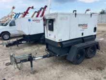 2018 MAGNUM PRO MMG45IF4 GENERATOR SN:3002832709 powered by diesel engine, equipped with 45KVA,