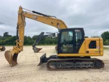 2021 CAT 313GC HYDRAULIC EXCAVATOR SN:NFZ10406 powered by Cat diesel engine, equipped with Cab, air,
