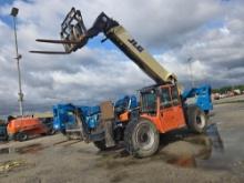 JLG G10-55A TELESCOPIC FORKLIFT SN:160045195 4x4, powered by diesel engine, equipped with EROPS,