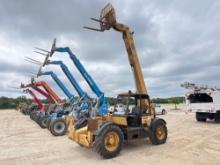 CAT TH63 TELESCOPIC FORKLIFT SN:M03200 4x4, powered by Cat diesel engine, equipped with OROPS,