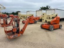 JLG E400AJPN ELECTRIC BOOM LIFT SN:0300176228 electric powered, equipped with 40ft. Platform height,