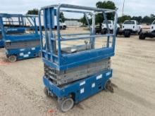 GENIE GS1930 SCISSOR LIFT SN:GS3012A-115310 electric powered, equipped with 19ft. Platform height,