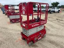 2016 MEC 1330SE SCISSOR LIFT SN:16300198 electric powered, equipped with 13ft. Platform height,