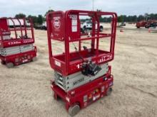 2016 MEC 1330SE SCISSOR LIFT SN:16300429 electric powered, equipped with 13ft. Platform height,