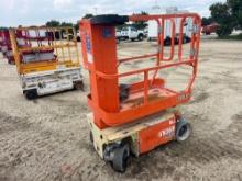 2018 JLG 1230ES SCISSOR LIFT SN:M130004523 electric powered, equipped with 12ft. Platform height,