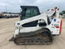 2018 BOBCAT T740 RUBBER TRACKED SKID STEER SN:B3CA14143 powered by diesel engine, equipped with
