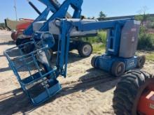 GENIE Z-30/20N ELECTRIC BOOM LIFT SN:Z30N13-14604 electric powered, equipped with 30ft. Platform