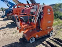 2019 SNORKEL MB20J ELECTRIC BOOM LIFT SN:MB20J-01-190300095 electric powered, equipped with 20ft.