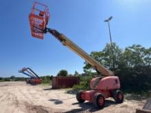 JLG 600S BOOM LIFT SN:300041549 4x4, powered by diesel engine, equipped with 60ft. Platform height,