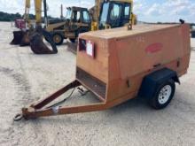CHICAGO PNEUMATIC 185CFM AIR COMPRESSOR SN:15151 powered by diesel engine, equipped with 185CFM,
