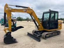 2016 CAT 306E HYDRAULIC EXCAVATOR SN:FHL00893 powered by Cat diesel engine, equipped with Cab, air,
