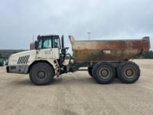 TEREX TA300 ARTICULATED HAUL TRUCK 6x6, powered by Scania diesel engine, 370hp, equipped with Cab,