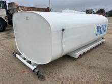 UNUSED SPLASH 15FT. 4,000 GALLON WATER TANK KIT WATER TRUCK BODY 3/16 Shell, 2 baffles, dished