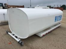 UNUSED SPLASH 14FT. 3,750 GALLON WATER TANK KIT WATER TRUCK BODY 3/16 Shell, 2 baffles, dished