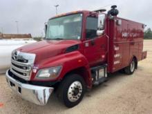 2020 HINO 268 SERVICE TRUCK VN:5PVNJ8JG8L5S50218 powered by Hino J08E turbo diesel engine, 260hp,