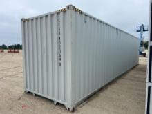 NEW 40FT. HIGH CUBE MULTI-USE CONTAINER