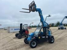 2018 GENIE GTH-5519 TELESCOPIC FORKLIFT SN:GTH55M-7909 4x4, powered by diesel engine, equipped with