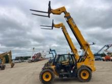 JCB 506-36 TELESCOPIC FORKLIFT SN:1405215 4x4, powered by diesel engine, equipped with OROPS,