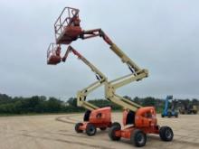 JLG 450AJ BOOM LIFT SN:300177090 4x4, powered by diesel engine, equipped with 45ft. platform height,